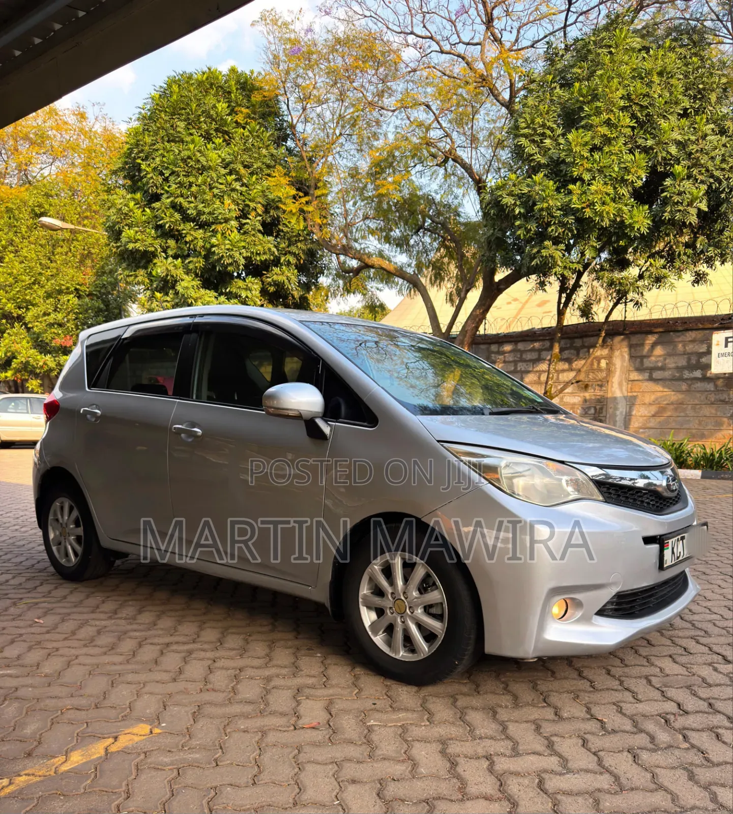 Subaru Trezia 2013 Silver