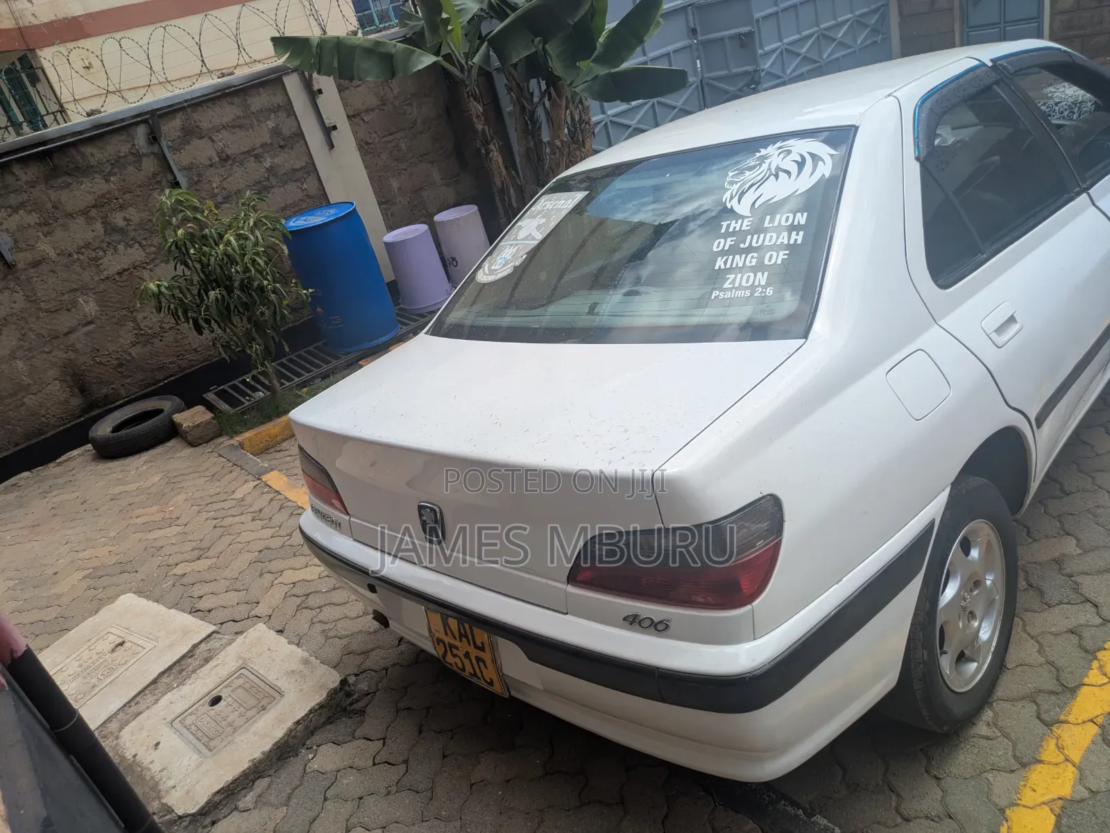 Peugeot 406 1998 White