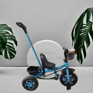 Parent Control Ride Kids Bike Bicycle Tricycle With Push Handle