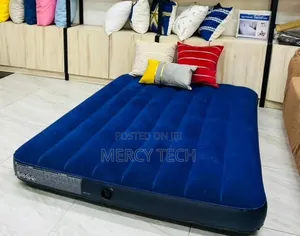 Intex Inflatable Mattress With Free Electric Pump (2.5x6)