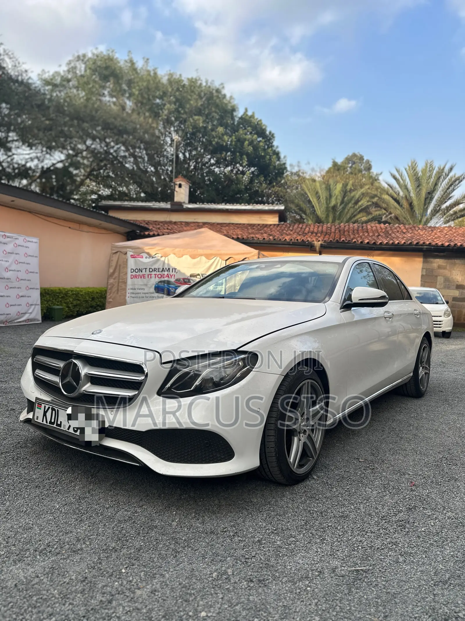 Mercedes-Benz E200 2016 White
