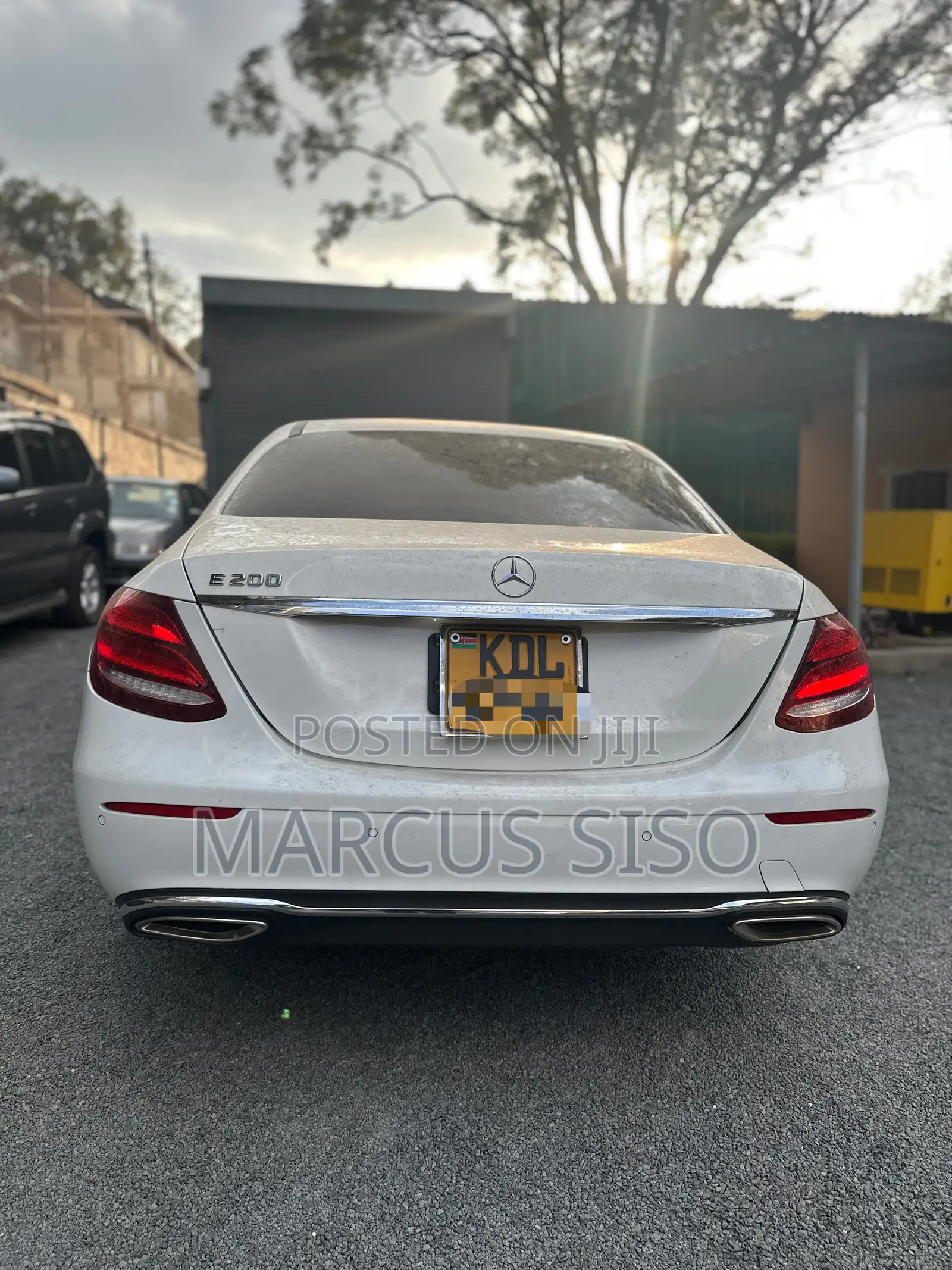 Mercedes-Benz E200 2016 White