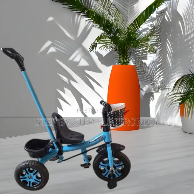 Eye-Catching Kids Bike Bicycle Tricycle With Push Handle