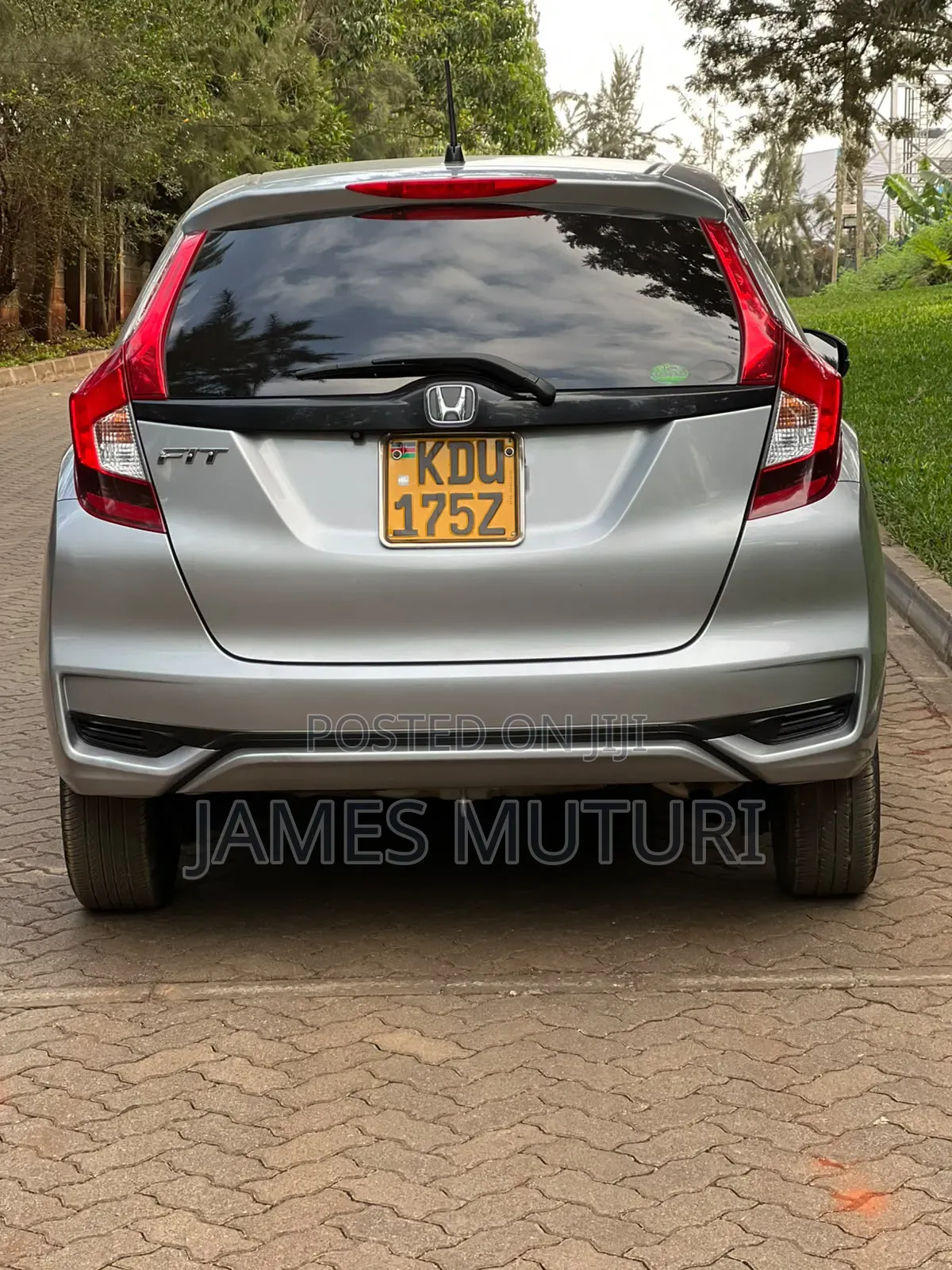Honda Fit 2018 Silver