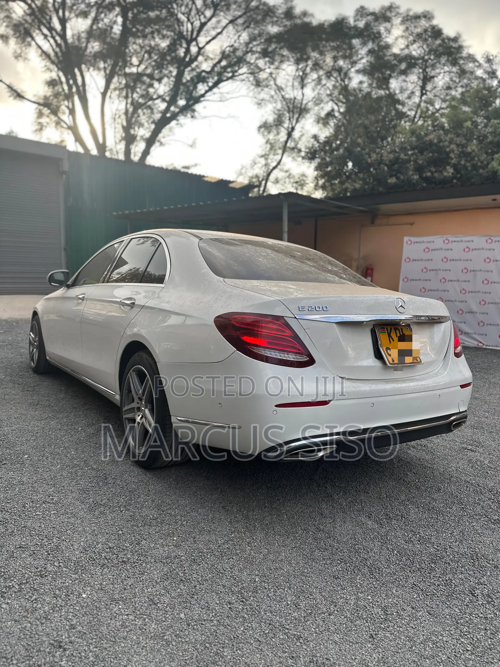 Mercedes-Benz E200 2016 White