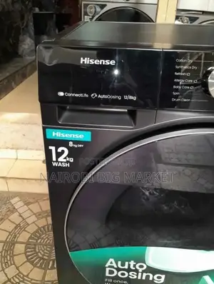 Auto Dosing 12/8 KGS Hisense Washing Machine