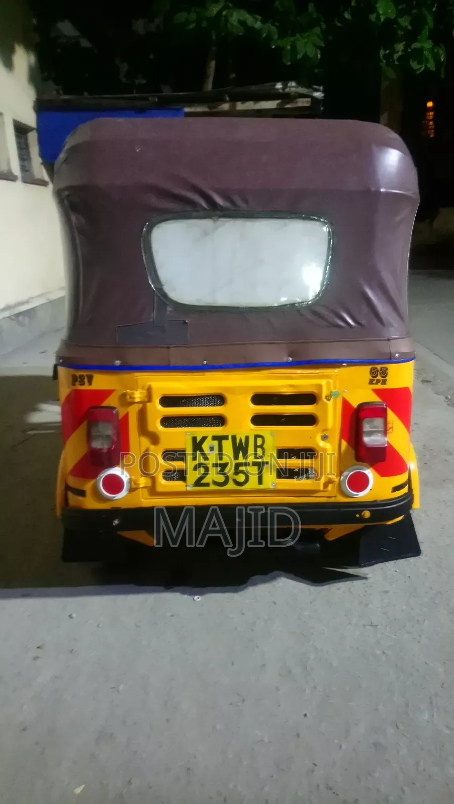 Bajaj RE 2018 Yellow