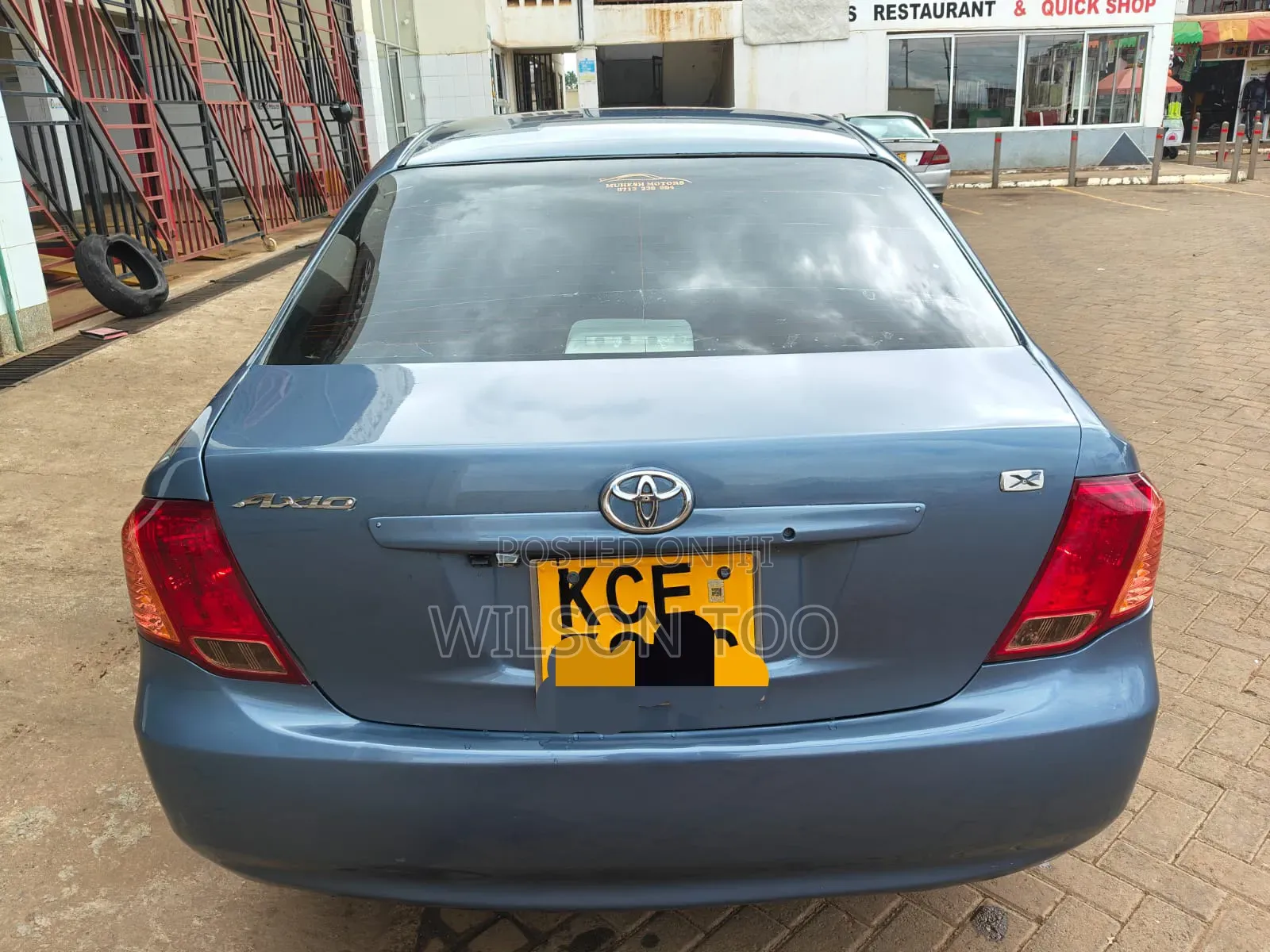 Toyota Axio 2008 Blue