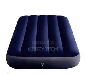 Intex Inflatable Mattress With Free Electric Pump (2.5x6)