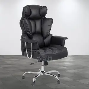 Office Chair; Orthopedic Leather Office Seat