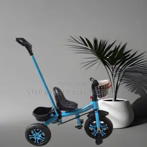 Comfy Seat Kids Bike Bicycle Tricycle With Push Handle