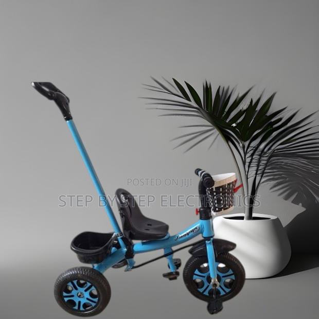 Comfy Seat Kids Bike Bicycle Tricycle With Push Handle - main view