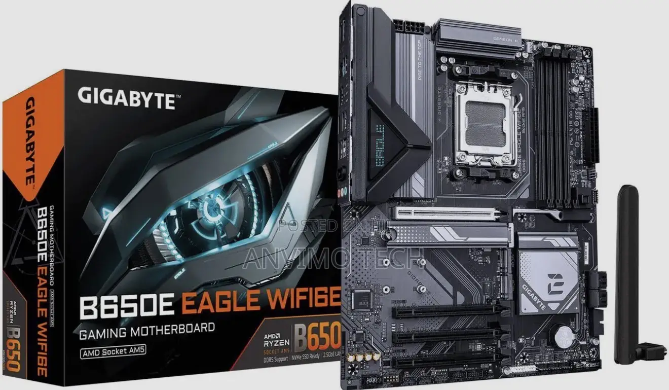 Gigabyte B650e Eagle Wifi6e Amd Am5 E-Atx Motherboard