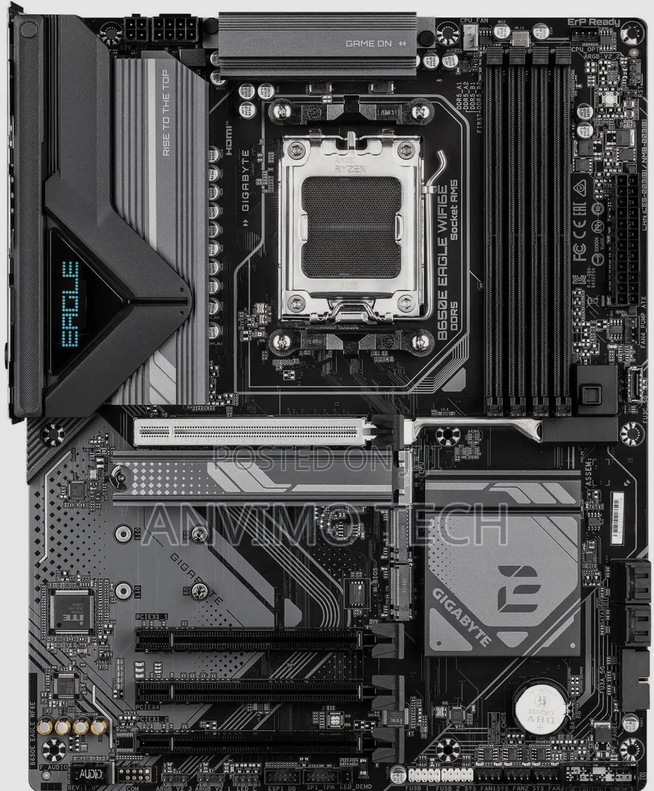 Gigabyte B650e Eagle Wifi6e Amd Am5 E-Atx Motherboard