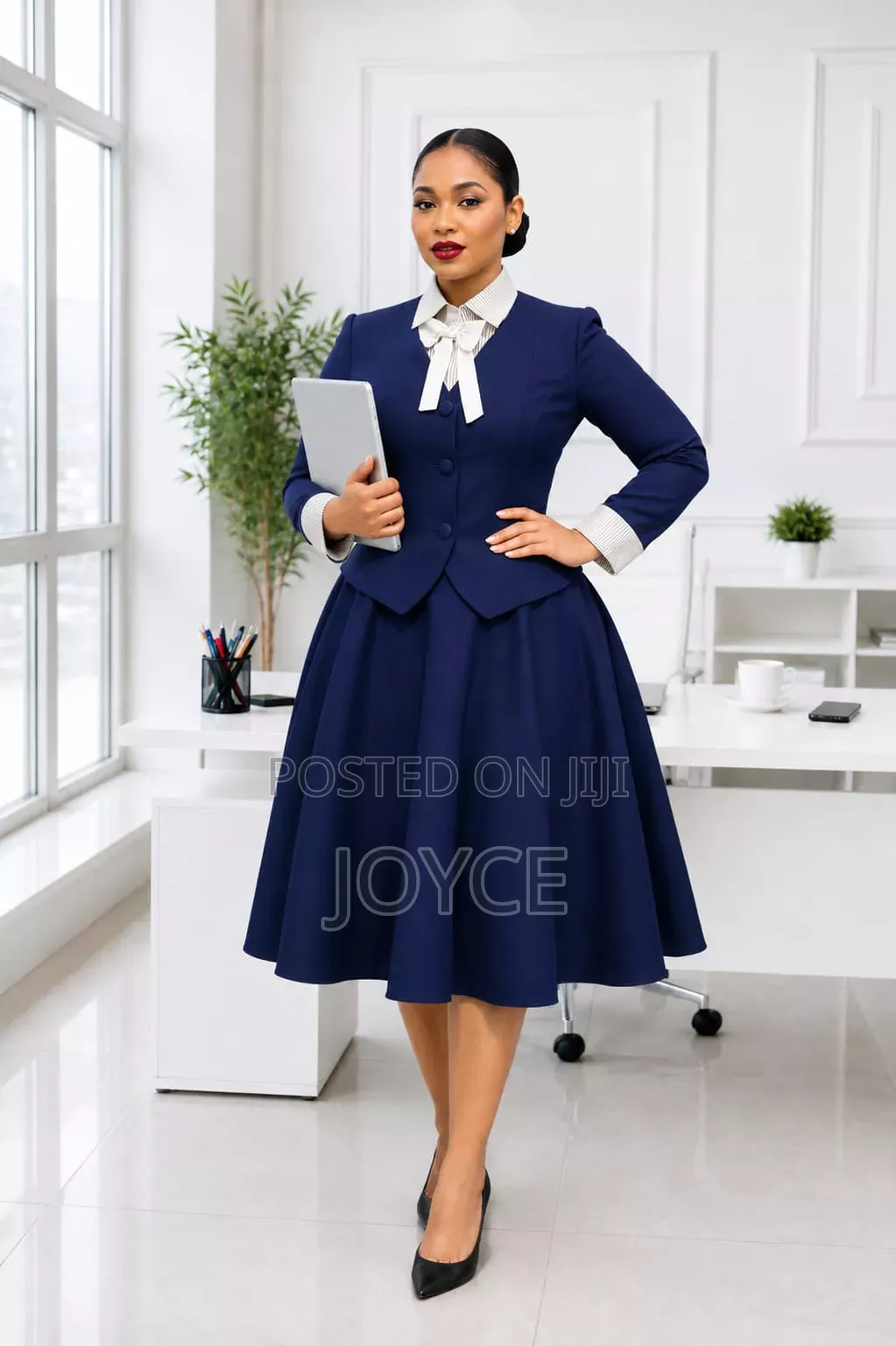 Two Piece Set Skater Dress +Coat