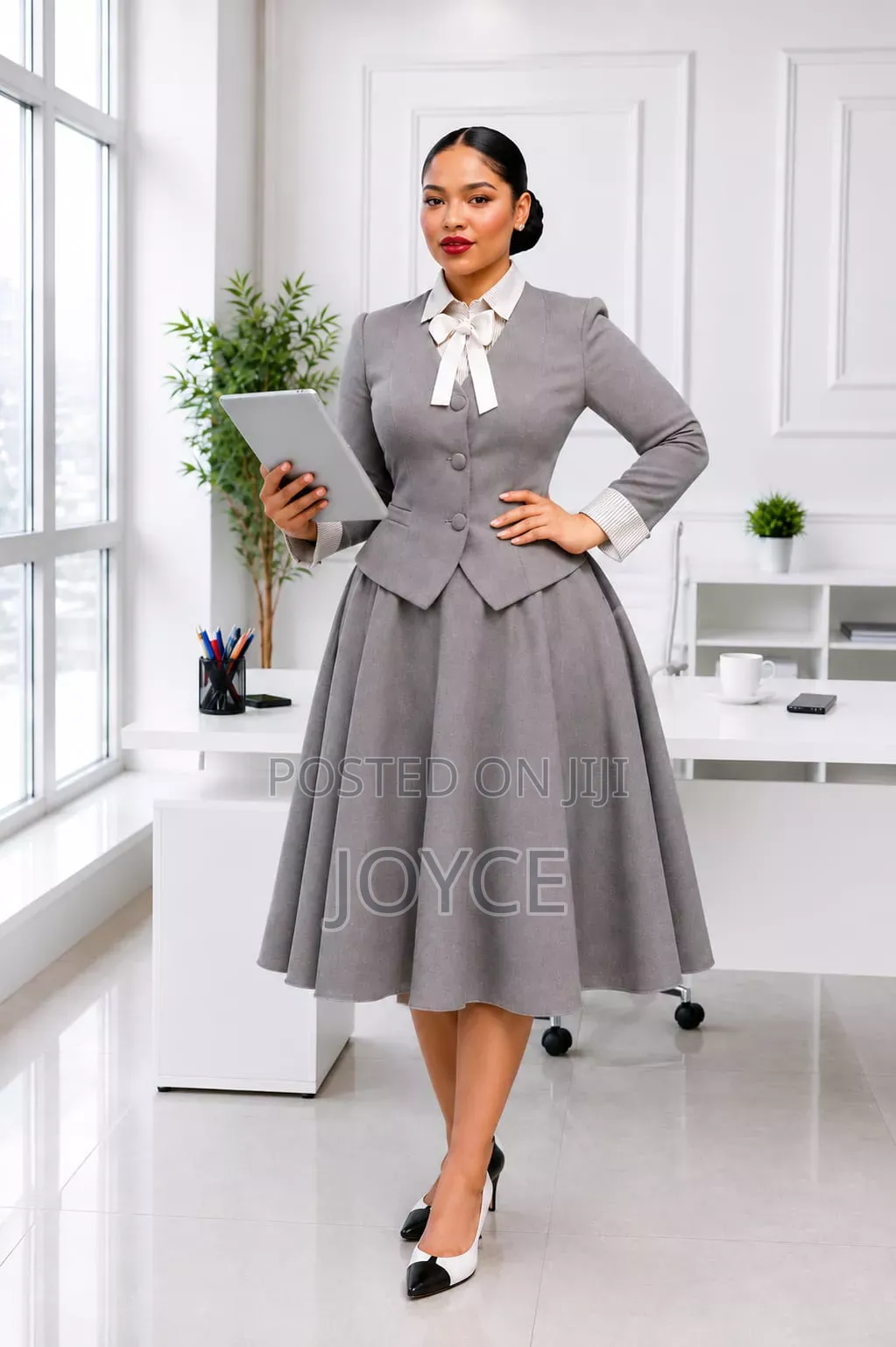 Two Piece Set Skater Dress +Coat