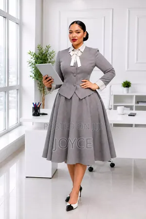 Two Piece Set Skater Dress +Coat
