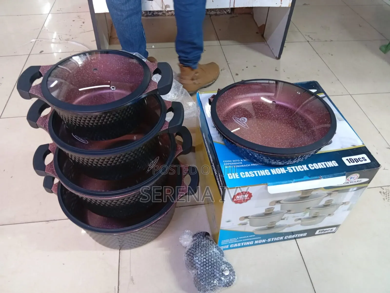 TC Die Cast Nonstick Cooking Pots KSH