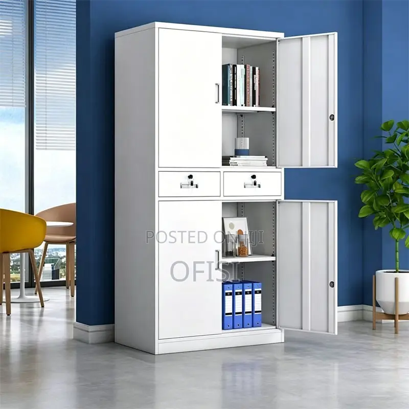 Office Cabinet; 04-Doors Steel Office Storage Cabinet