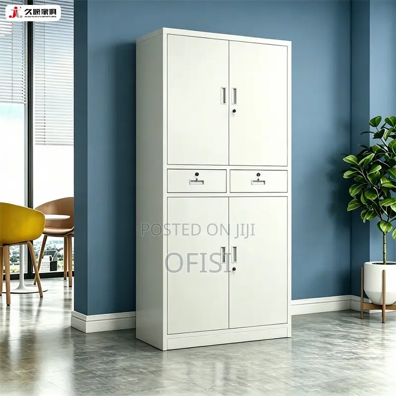Office Cabinet; 04-Doors Steel Office Storage Cabinet