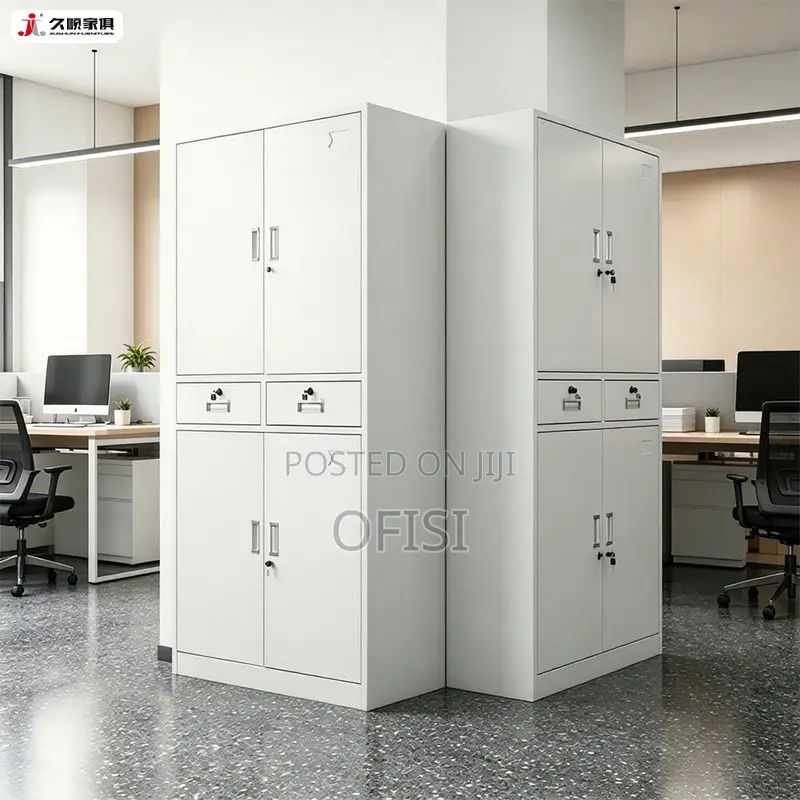 Office Cabinet; 04-Doors Steel Office Storage Cabinet