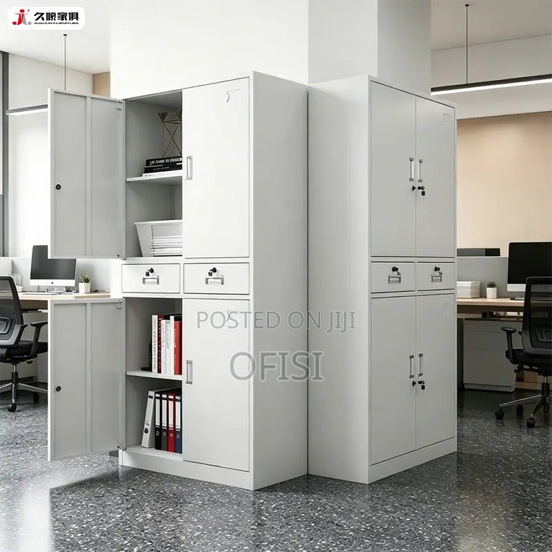 Office Cabinet; 04-Doors Steel Office Storage Cabinet