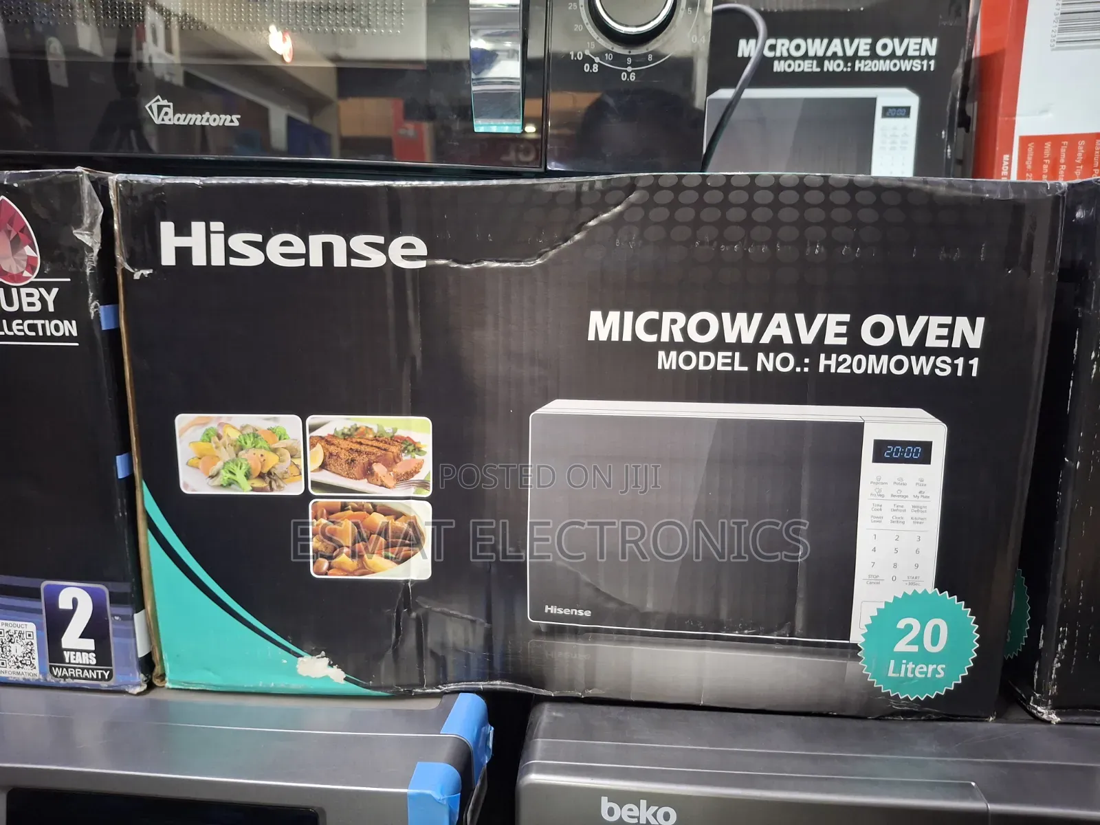 Hisense H20MOWS11 20L Microwave Oven