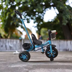 Stabilizer Installed Kids Bike Bicycle Tricycle With Push Handle