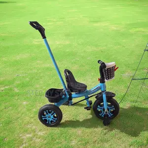 Stabilizer Installed Kids Bike Bicycle Tricycle With Push Handle