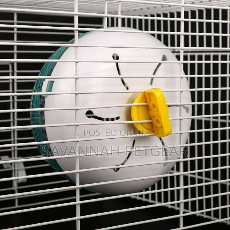 Hamster Running Jogging Wheel Indoor Sport Plastic Pet Exercise Toy