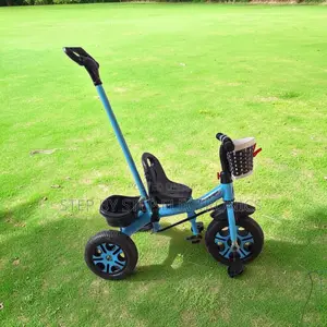 Cartoon Bike Kids Bike Bicycle Tricycle With Push Handle