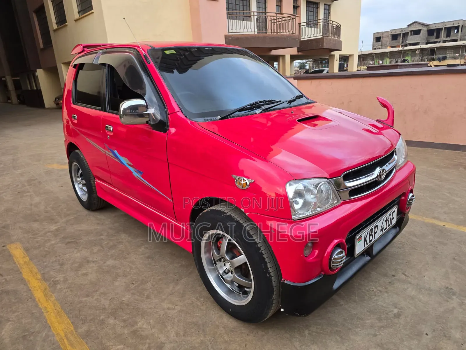 Daihatsu Terios Automatic 2004 Red