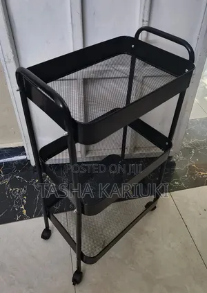 Kitchen Trolley 3 Layer With Wheels