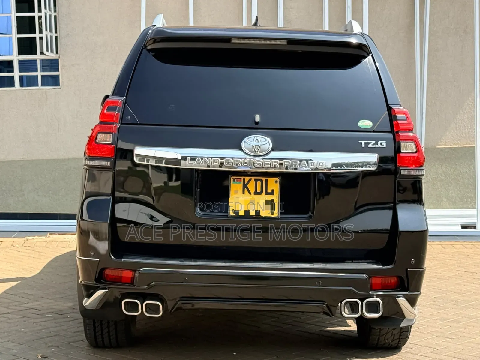 Toyota Land Cruiser Prado 2015 Black