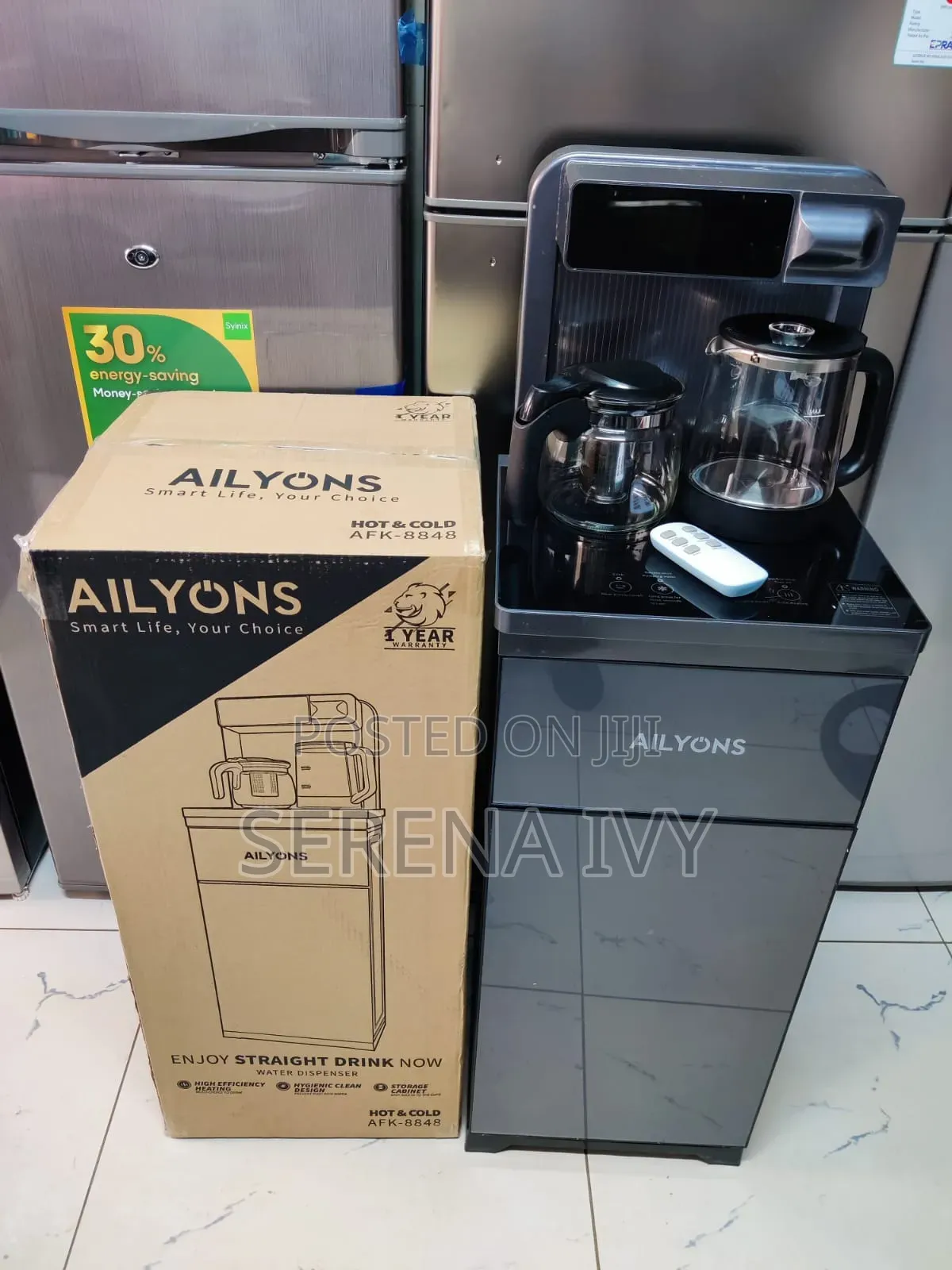 AiLyons Bottom Load Dispenser Hot and Cold AFK 8848