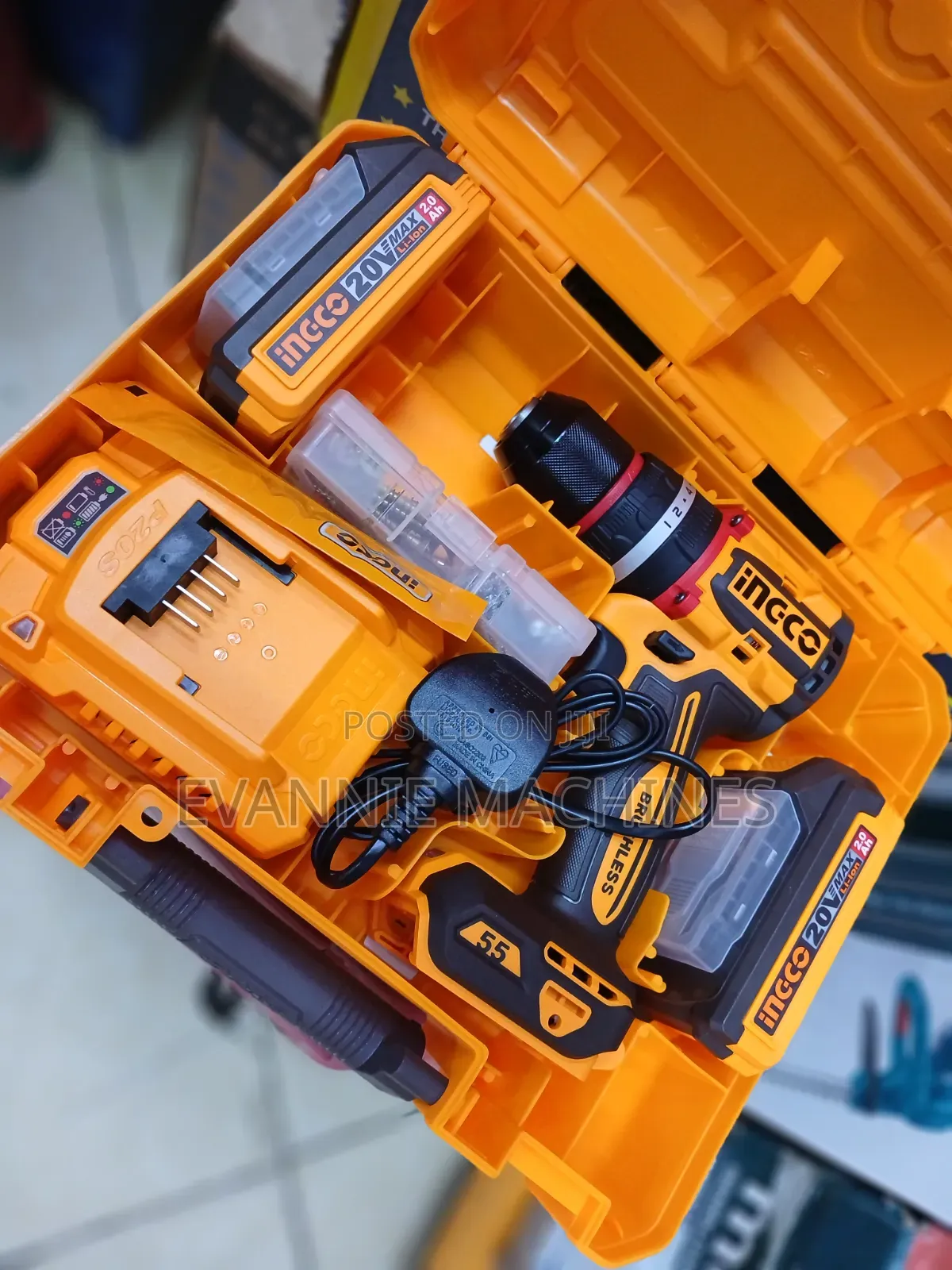 Brushless Drill Machine /Ingco Brushless Drill