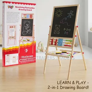 Double Sided Wooden Blackboard