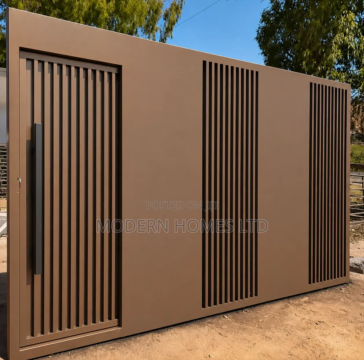 Modern Premium Sliding Gate - Stylish, Secure Custom Made