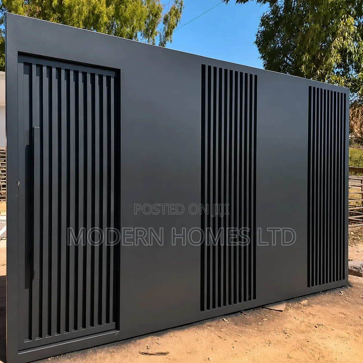 Modern Premium Sliding Gate - Stylish, Secure Custom Made