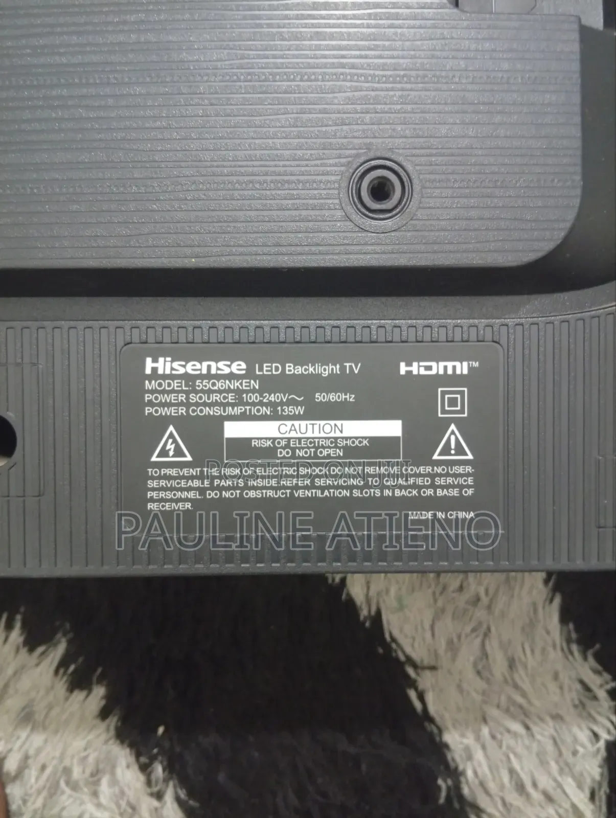Hisense 55 Inch TV Broken Screen