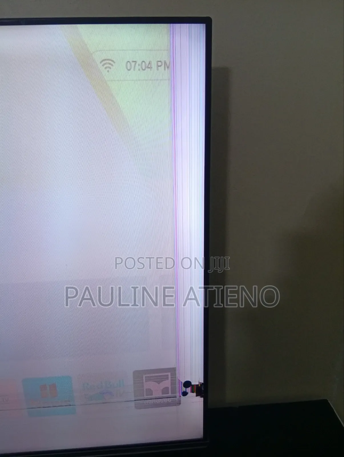 Hisense 55 Inch TV Broken Screen