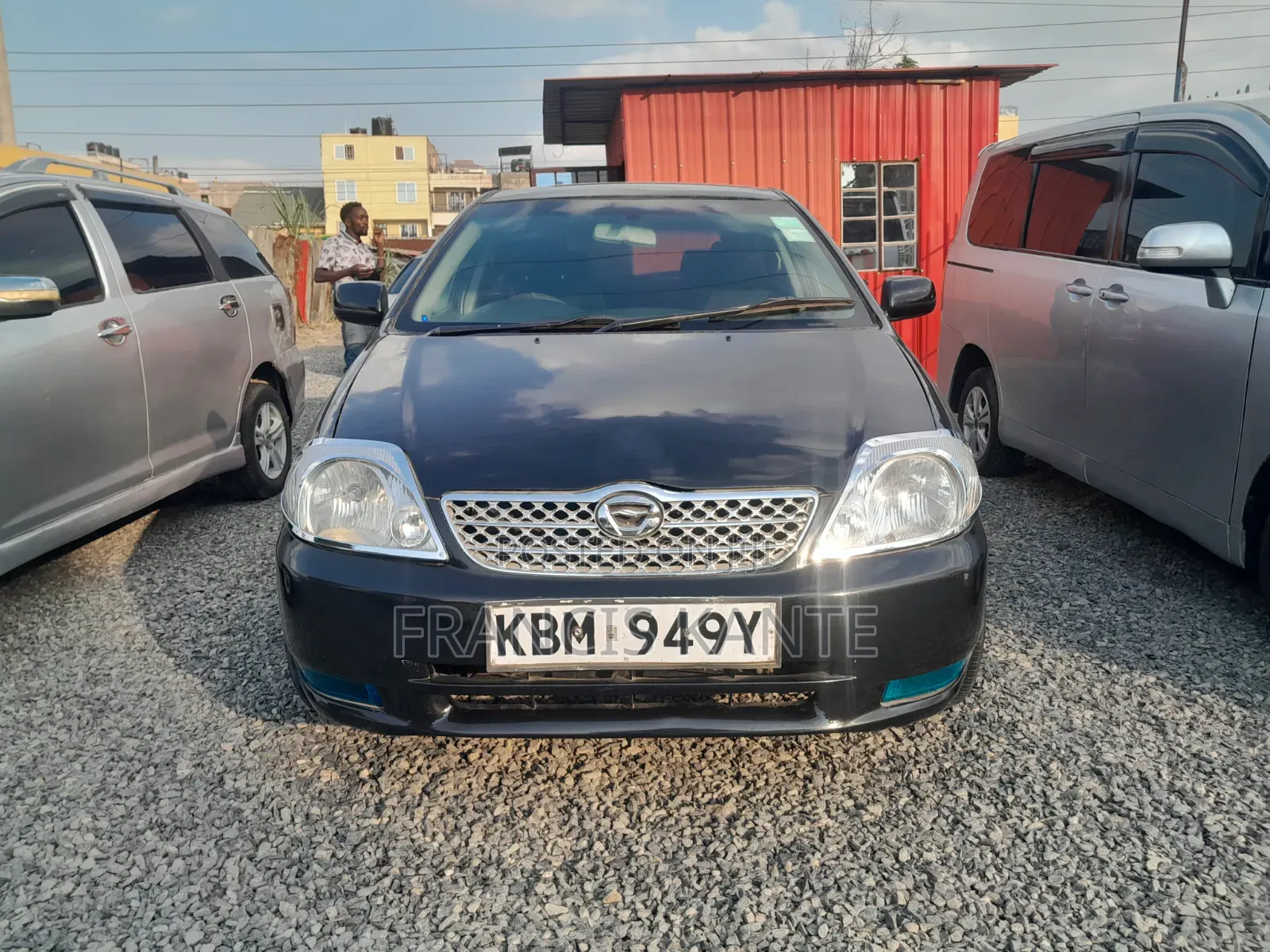 Toyota Corolla Fielder 2007 Black