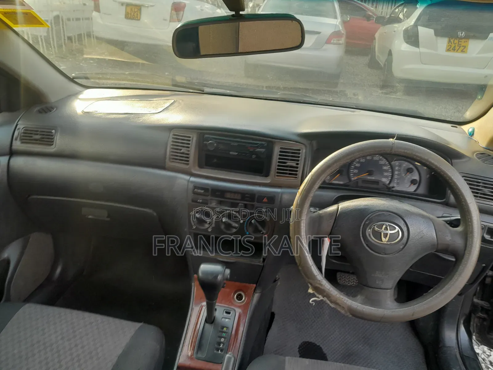 Toyota Corolla Fielder 2007 Black