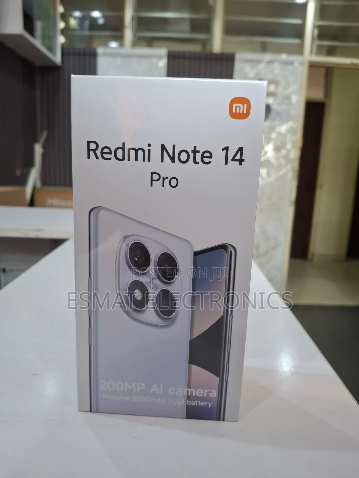 New Xiaomi Redmi Note 14 Pro 256 GB Black