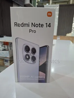New Xiaomi Redmi Note 14 Pro 256 GB Black