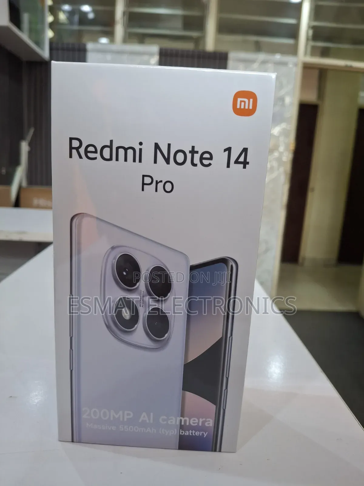 New Xiaomi Redmi Note 14 Pro 256 GB Black