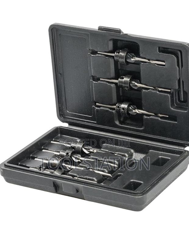 Counter Sink Bit Drill Bit 7-PCS Set 3-6mm (273222) Silverline H/D - main view