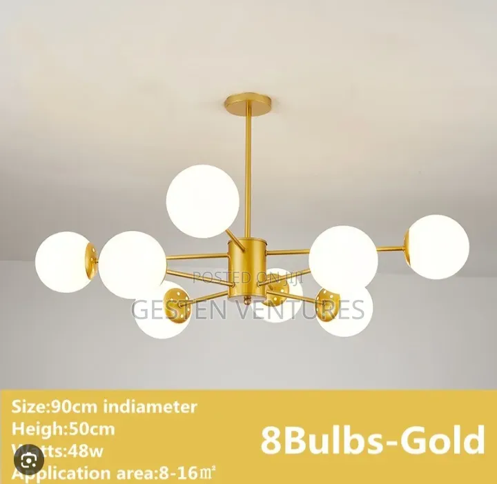 Quality Nordic Style Sputnik Design Chandelier Lights D2w