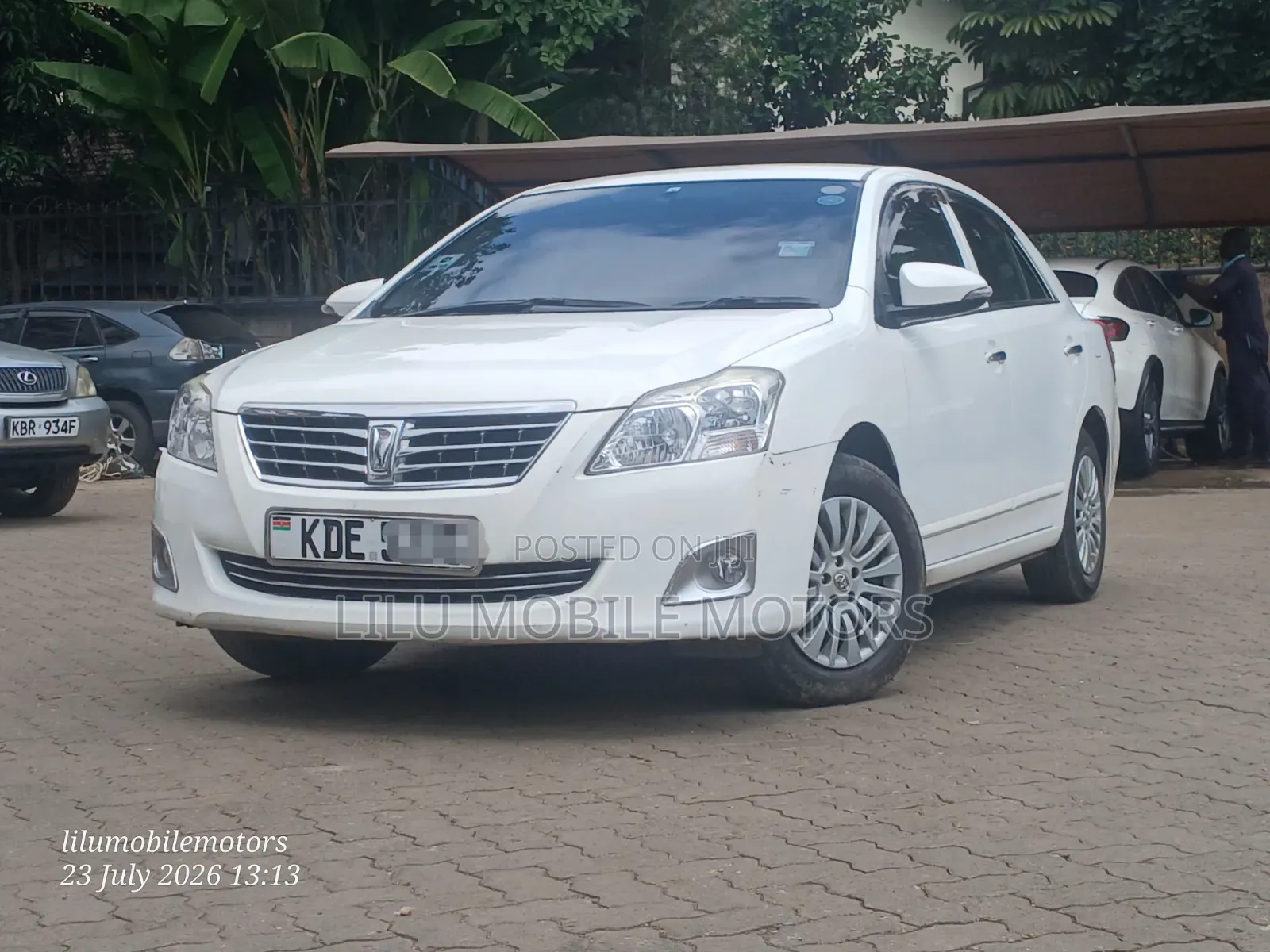 Toyota Premio 2016 White