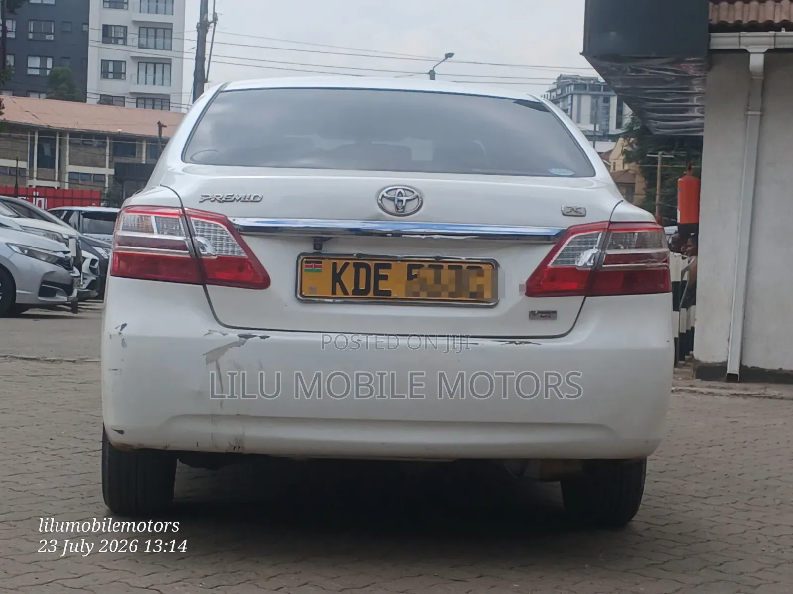 Toyota Premio 2016 White